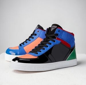 Guess Pelzy High-Top Sneakers.